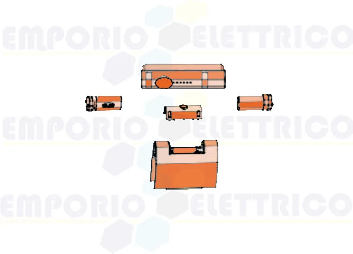 faac ricambio unita' ottica costa mse 110 wireless 112001