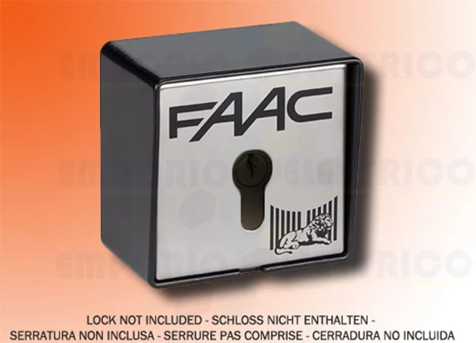 faac outdoor key button 2 contacts t21 e 401013