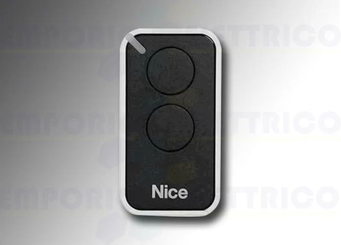 nice remote control 2 channel inti series black inti2