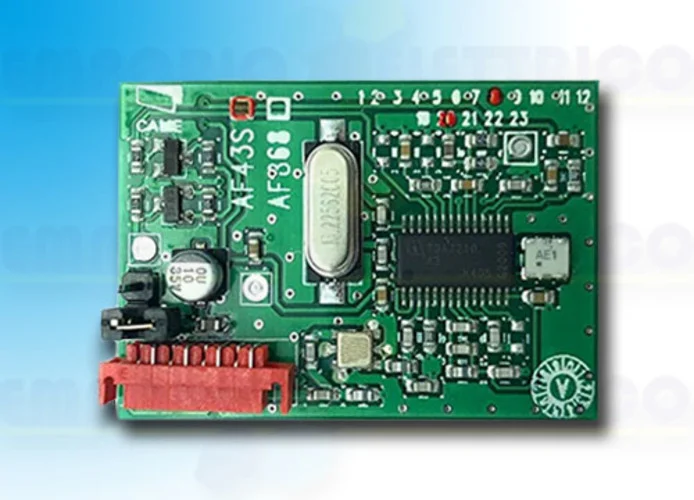 came plug in radio frequency card 433,92 mhz 001af43s af43s