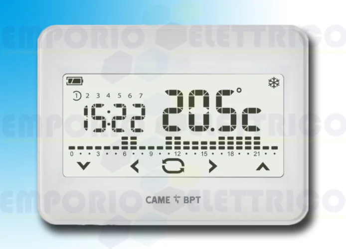 came chronothermostat kit + radio module th/550 wh wlrl 845aa-0070