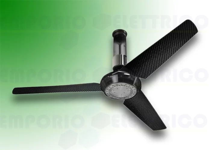 vortice ceiling fan nordik air design 140-29 trasparent 61031