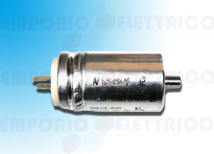 came spare part 12 mF capacitor with cables 119rir272