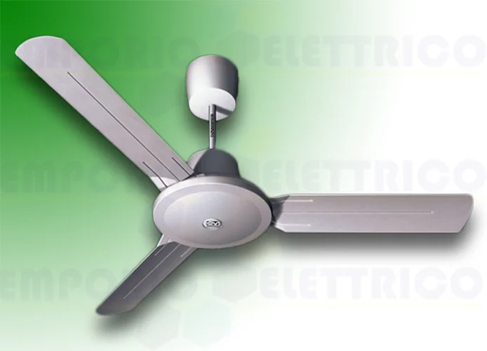 vortice reversible ceiling fan nordik evolution 120/48" silver 61754