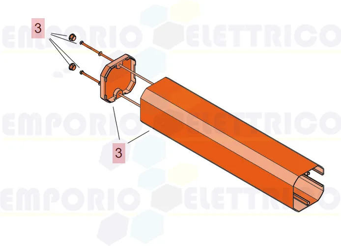 faac ricambio gruppo carter s450h 63003332