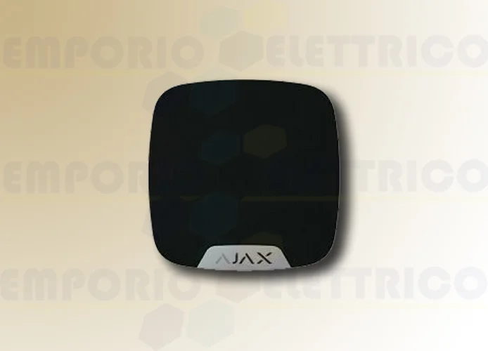 ajax wireless indoor siren black home siren 38110