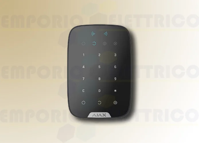 ajax white wireless touch keyboard keypad plus 38253