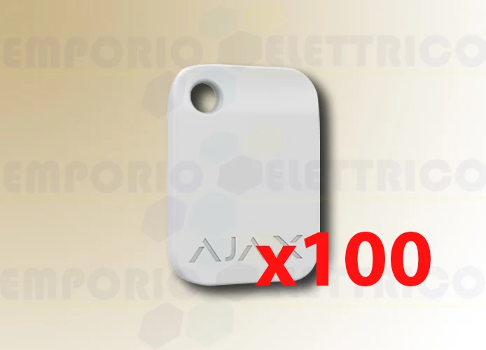 ajax keychain contactless white tag (100 pieces) 38229