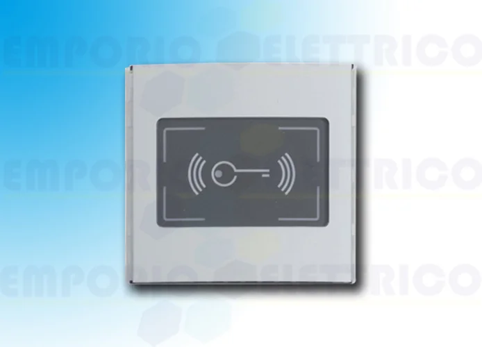 came bpt aluminium rfid module front panel mtmfrfid 60020260