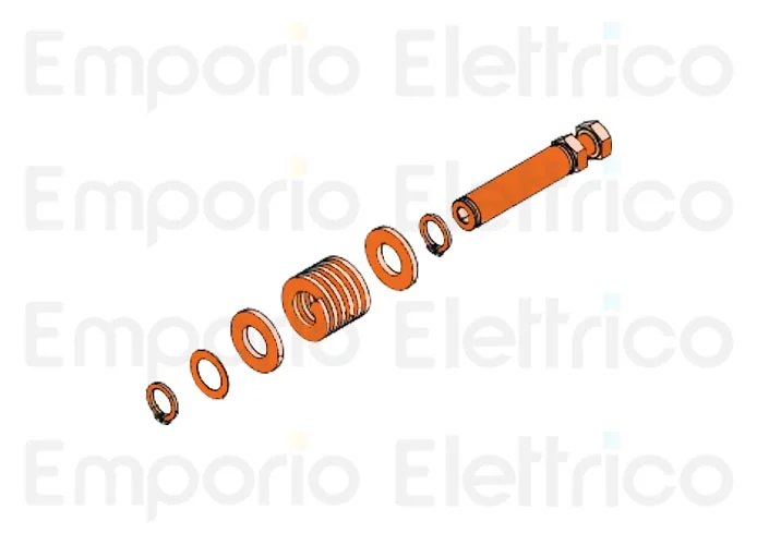 faac ricambio gruppo stopper b614 63001030