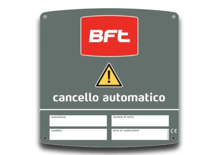 bft cms warning sign d831081