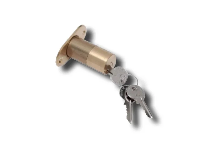 faac external cylinder with 2 electrolock keys 712652001/36