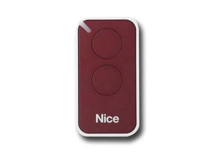 nice remote control 2 channel inti series red inti2r