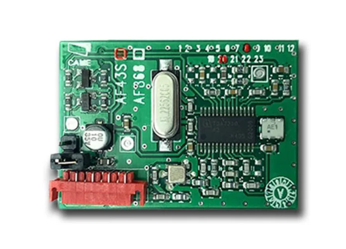 came plug in radio frequency card 433,92 mhz 001af43s af43s