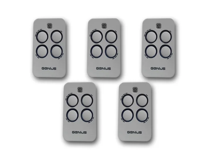 genius 5 4-channel remote controls 868mhz jlc kilo tx4 6100333