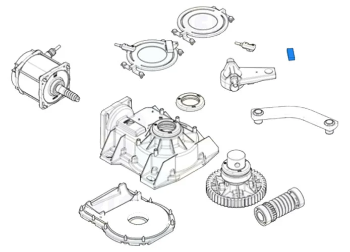 came spare part of the magnet for frog-a24 119ria027