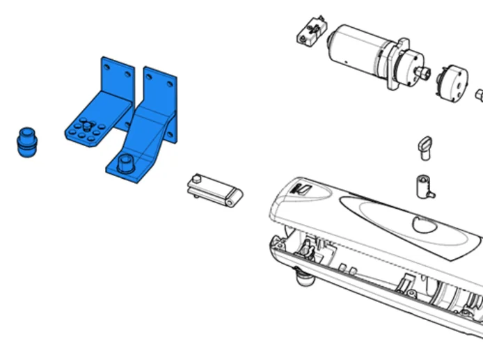 came spare part accessory box axo 3/4 88001-0155