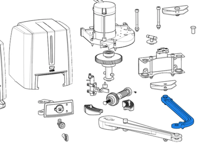 came spare part driven arm fast stylo 119rid334