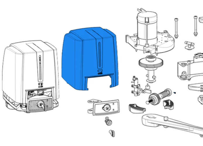 came spare part gearmotor cover fast40 119rid370