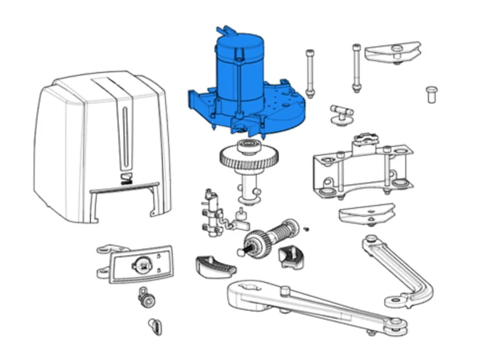 came spare part of the motor group fa4024 fa4024cb 119rid382