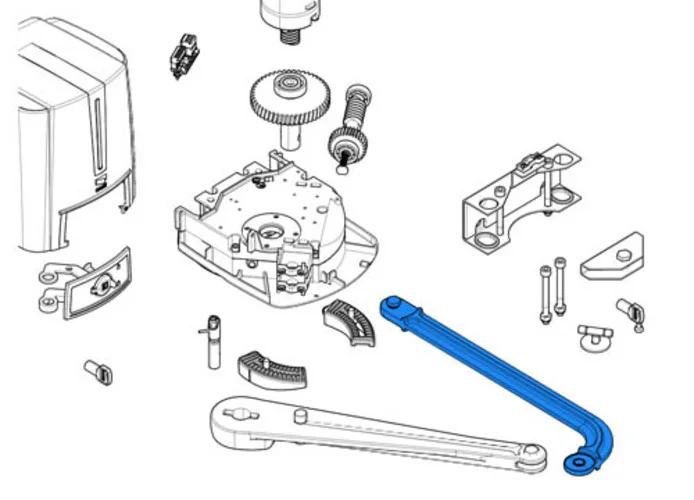 came spare part driven arm fast 88001-0197