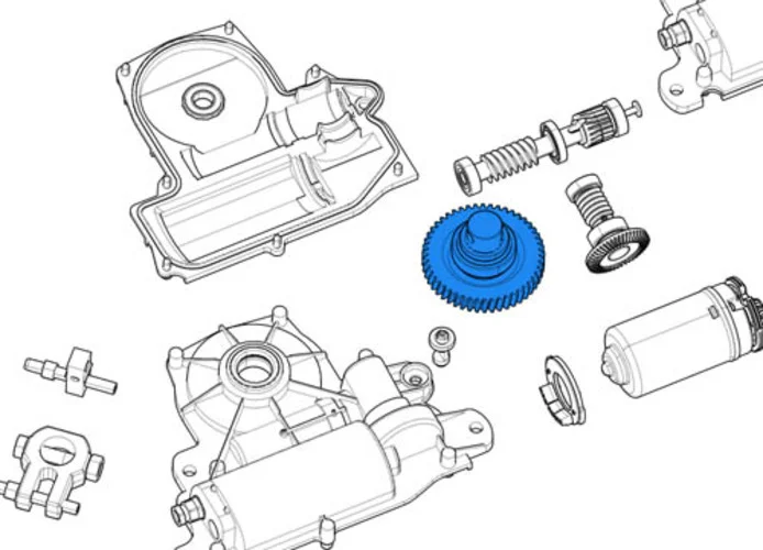 came spare part of the slow shaft frog-j 119ria066