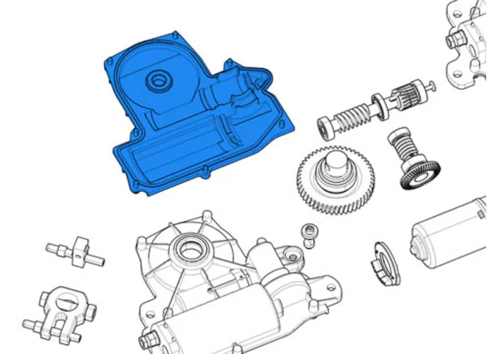 came spare part lower box frog-j 119ria074