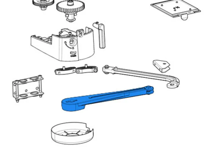 came spare part motor arm ftl 119rid447