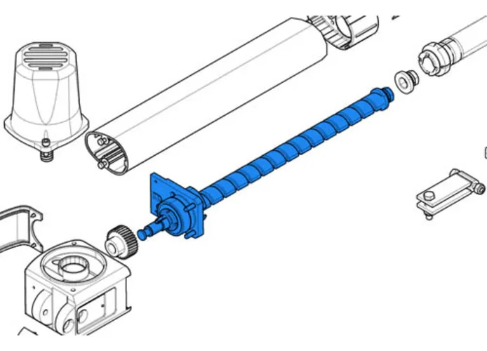 came spare part endless screw krono 3 119rid172