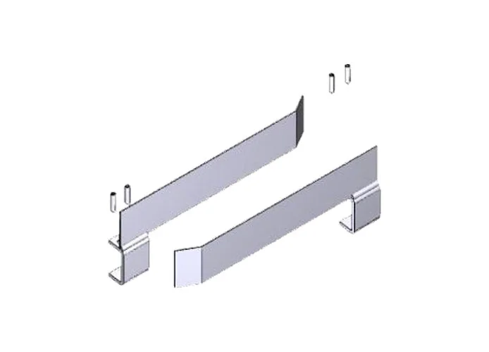 came spare part pair of endstop fins bk by 119riy078