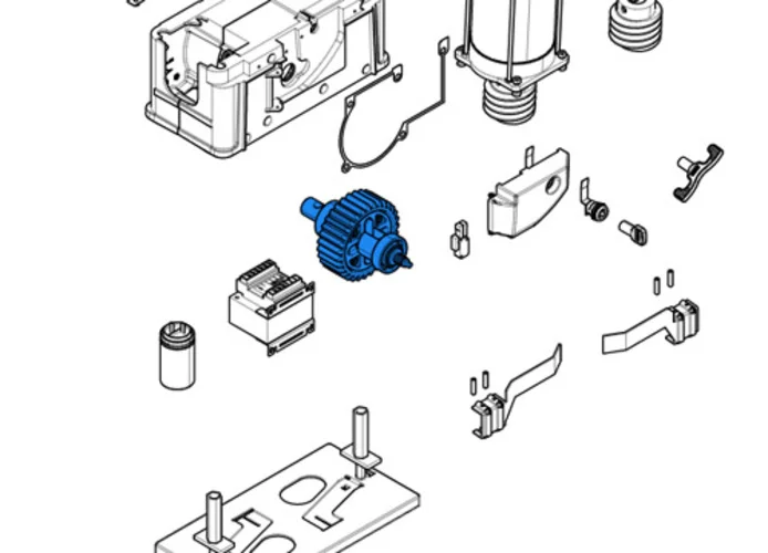 came spare part of the slow shaft bk 119ribk048