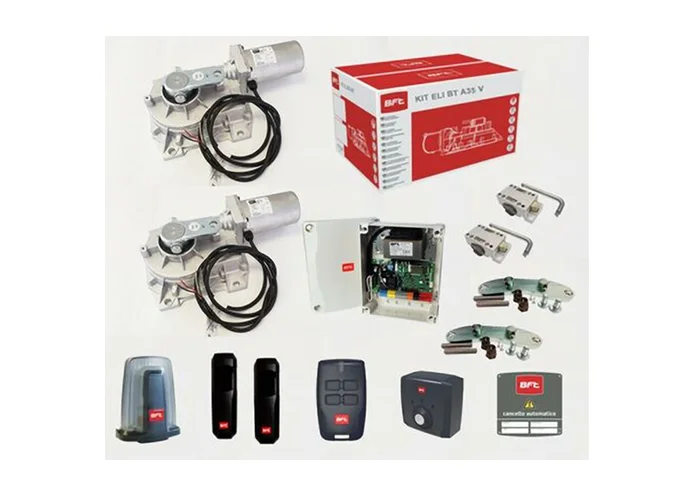 bft kit completo 24v cancelli a battente eli bt a35 v r930148 00001