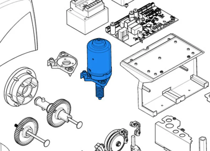 came spare part motor group bx bxl 119ribx046