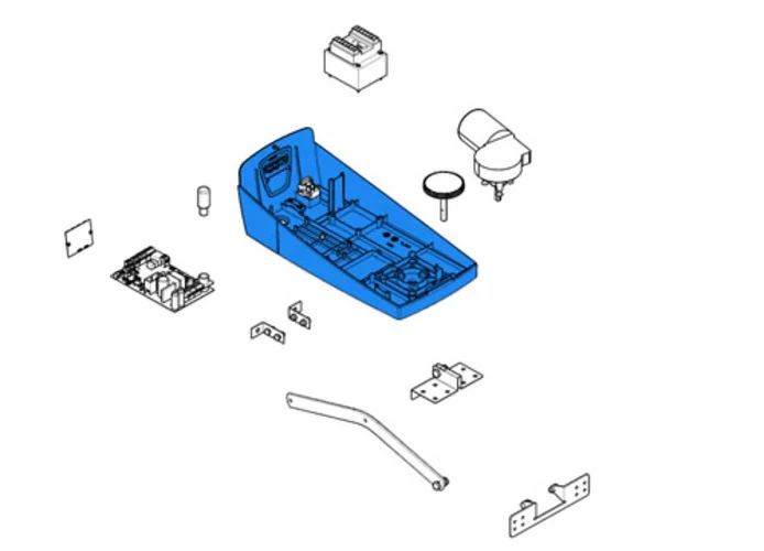 came spare part reducer base ver lpus 88001-0040