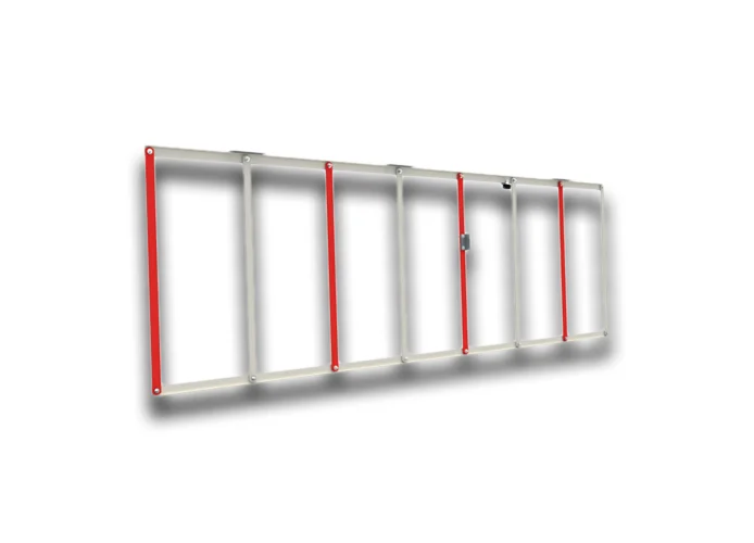 came aluminium rack 1720mm (accessory for 803xa-0270) 803xa-0340