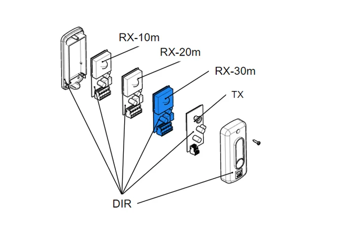 came spare part electronic board rx dir30 119rir139