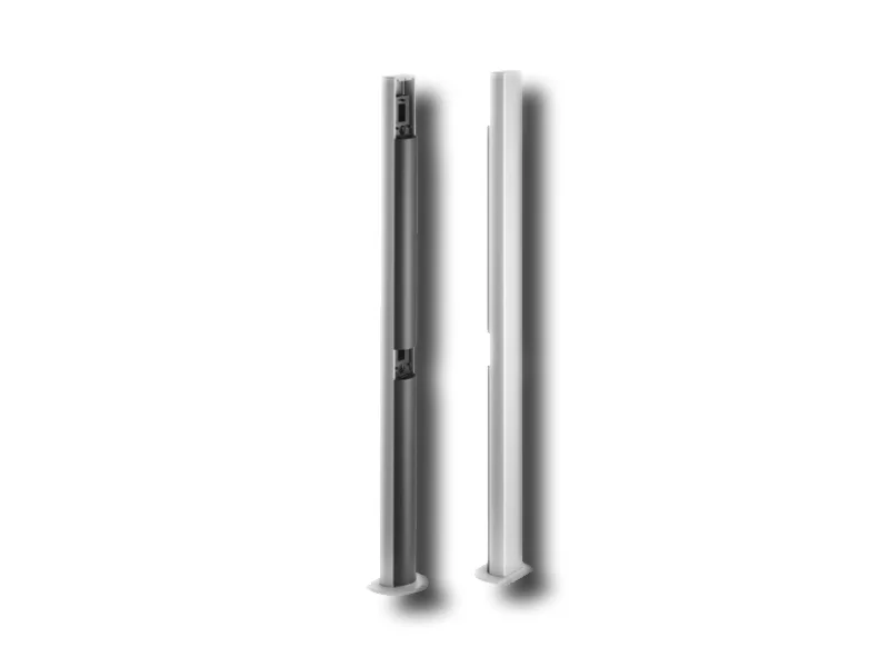 beninca pair of aluminium columns 1 m col12n 9230003