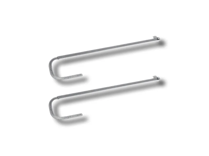 beninca pair of curved galvanised arms au2.c 9099057