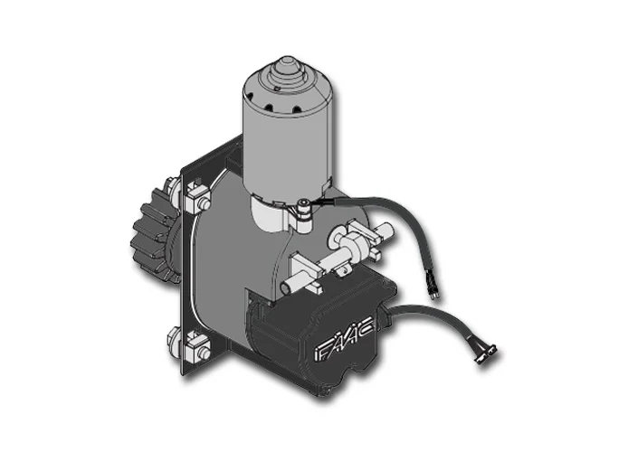 faac 24v c4000i gear motor with built-in board 109001