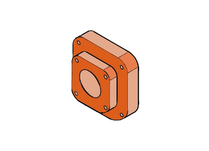 faac spare part gr. interface flange 422 499449