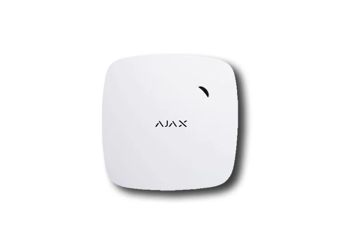 ajax wireless smoke detector white colour fireprotect plus 38107