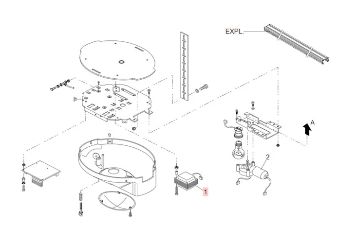 faac spare part transformer d600/zodiac 60 7501265