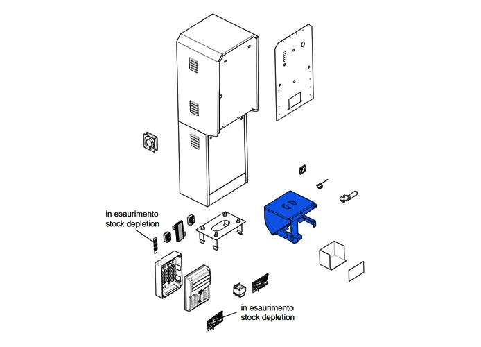 came spare part token dispenser group pse4000 119rig190