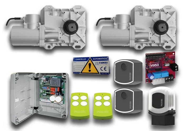 fadini kit automazione fox 724 24vdc k724.3l