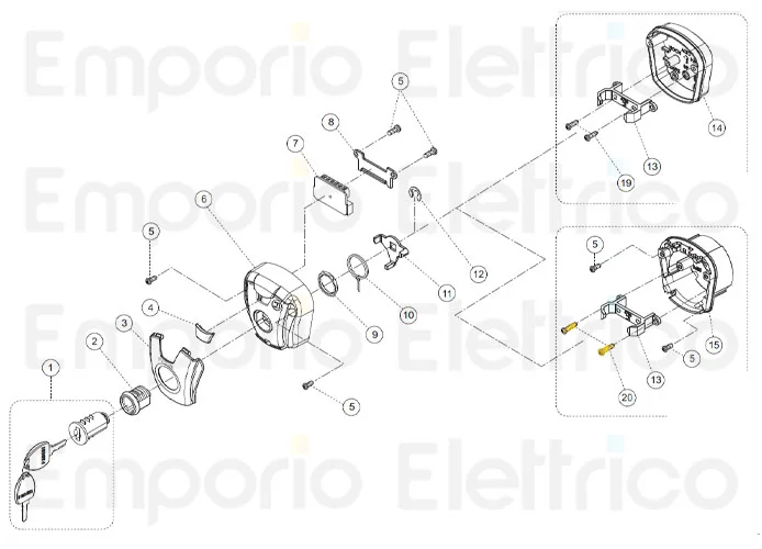 fadini ricambio vite autofilettante 3,5x16 tcc zincata per chis 37 37020