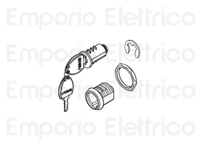 fadini ricambio cilindro completo da 16 mm per chis 37 37033