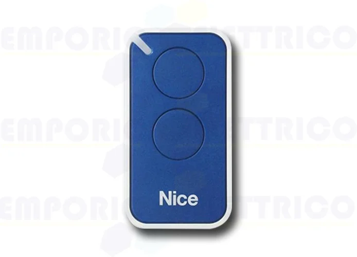 nice remote control 2 channel inti series blue inti2b