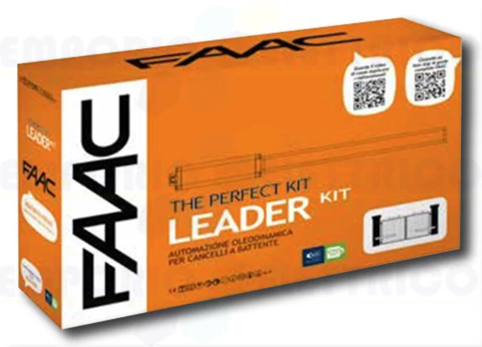 faac automation kit 230v ac leader kit perfect 105911