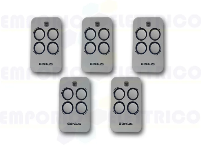 genius 5 4-channel remote controls 868mhz jlc kilo tx4 6100333