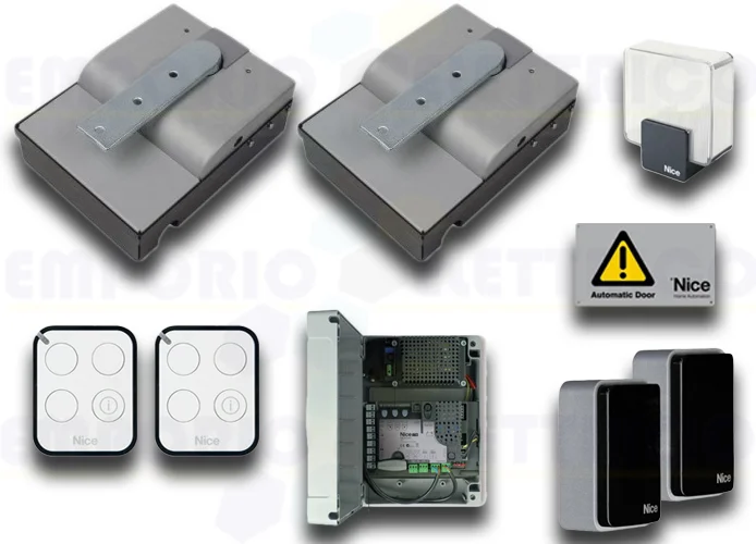 nice automation kit for swing gates s-fabkit 2124 bd sfab2124bdkce